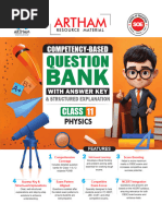 Class 11 Physics Competency-based Question Bank With Answer Key & Structured Explanation 10. THERMAL PROPERTIES of MATTER QUES