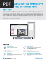 Avigilon Acm6 Ent Entplus Datasheet en Rev3