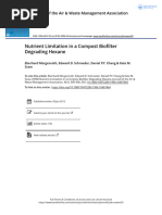 Nutrient Limitation in a Compost Biofilter Degrading Hexane