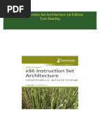 Get x86 Instruction Set Architecture 1st Edition Tom Shanley free all chapters