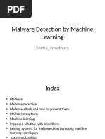 Detection by Machine Learning