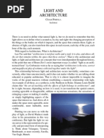 Light & Architecture - Cesar Portela