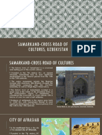 SAMARKAND-CROSS ROAD OF CULTURES, UZBEKISTAN