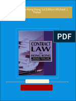 Full Download Contract Law in Hong Kong 1st Edition Michael J. Fisher PDF DOCX