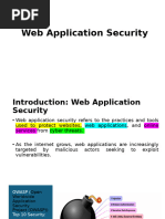 5. Web Application Security