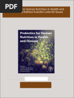 Download Complete Probiotics for Human Nutrition in Health and Disease 1st Edition Evandro Leite De Souza PDF for All Chapters