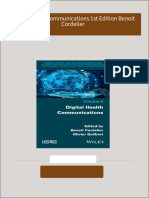 Download Digital Health Communications 1st Edition Benoit Cordelier ebook All Chapters PDF