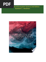 Complete Download Fundamentals of Ecosystem Science 2nd Edition Kathleen C. Weathers PDF All Chapters