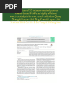 Fabrication of 3D interconnected porous MXene-based PtNPs as highly efficient electrocatalysts for methanol oxidation Qiang Zhang & Yuxuan Li & Ting Chen & Luyan Li & Shuhua Shi & Cui Jin & Bo Yang & Shifeng Hou 2024 scribd download