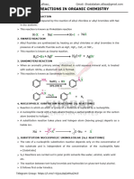 Organic Chemistry Name Reactions By Shadab Alam