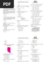 REMEDIAL DE MATEMÁTICAS 8°