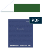 Full Download (Original PDF) Economics 2nd Edition by Daron Acemoglu PDF DOCX