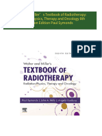 Walter and Miller’s Textbook of Radiotherapy: Radiation Physics, Therapy and Oncology 8th Edition Edition Paul Symonds download pdf