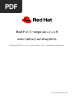 Red Hat Enterprise Linux-9-Automatically Installing RHEL-En-US