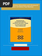 Regional Anaesthesia Stimulation and Ultrasound Techniques 1st Edition Paul Warman all chapter instant download