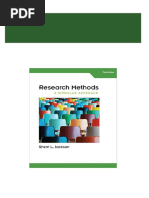 (eBook PDF) Research Methods: A Modular Approach 3rd Edition download pdf