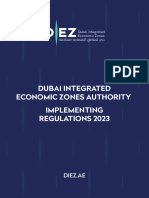 DIEZA Implementing Regs 2023