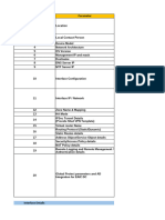 LNT Prerequisite Master Template v1.1