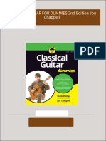 CLASSICAL GUITAR FOR DUMMIES 2nd Edition Jon Chappell all chapter instant download