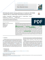 [1] Advancing the Pressure Sensing Performance of Conductive CNT PDMS Composite Film by Constructing a Hierarchical-structured Surface