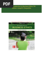 Download full ISE An Introduction to Business Ethics 7th Edition Joseph R. Desjardins ebook all chapters