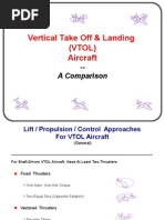 VTOL Aircraft Comparision