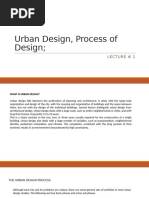 Urban Design, Process of Design