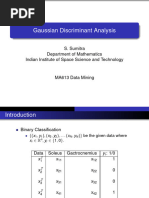 4Gaussian Discriminant