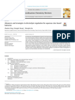 Advancesandstrategiesinelectrolyteregulationforaqueouszinc Based Batteries