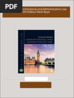 Instant ebooks textbook Unlocking Constitutional and Administrative Law 5th Edition Mark Ryan download all chapters