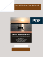 Download Full Office 365 for IT Pros 2023 Edition Tony Redmond PDF All Chapters