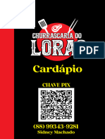 CARDAPIO LORÃO