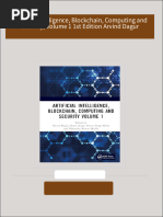 Download full Artificial Intelligence, Blockchain, Computing and Security, Volume 1 1st Edition Arvind Dagur ebook all chapters