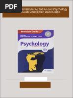 Immediate download Cambridge International AS and A Level Psychology Revision Guide 2nd Edition David Clarke ebooks 2024