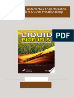 Instant download Liquid Biofuels: Fundamentals, Characterization, and Applications Krushna Prasad Shadangi pdf all chapter