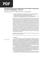 Automatic Inspection of Photovoltaic Power Plants Using Aerial Infrared Thermography A Review