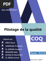 Pilotage de La Qualité