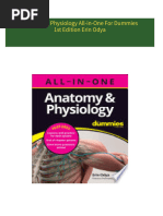 Full Download Anatomy & Physiology All-in-One For Dummies 1st Edition Erin Odya PDF DOCX