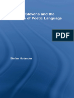 Wallace Stevens and the Realities of Poetic Language (Studies in Major Literary Authors) ( PDFDrive )