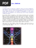 Explicando Los Chakras