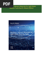 Accident-Tolerant Materials for Light Water Reactor Fuels Raul B. Rebak (Editor) 2024 Scribd Download