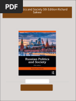 PDF Russian Politics and Society 5th Edition Richard Sakwa download