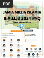 Jmi b.a.ll.b 2024 Pyq