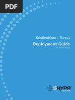 SentinelOne-Threat Deployment Guide