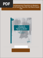 Full Download The Faces of Contemporary Populism in Western Europe and the US Karine Tournier Sol Marie Gayte Eds PDF DOCX