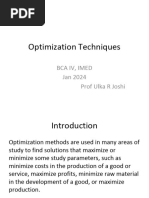 BCA IV OT_UNIT I