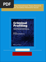 Immediate download Criminal Profiling International Theory Research and Practice 1st Edition Richard N. Kocsis ebooks 2024