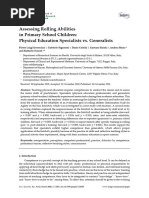 Assessing Rolling Abilities in Primary School Children