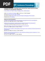 Electrodes of Activated Carbon Derived From CP