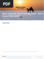 Rann of Kutch Tour from Mumbai - Rann Utsav 2024-2025